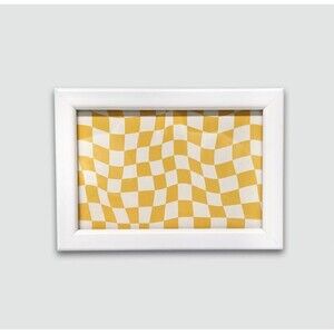 X9 Harbortown 4"x6" Soft Linear Profile Mini Picture Frames White NEW